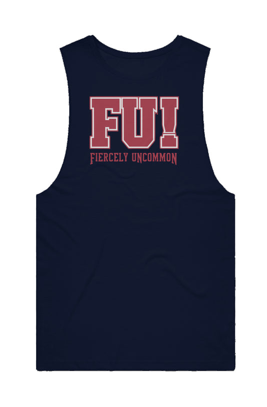 Sunset FU! Tank – Cove Red | Athletic Street Cut