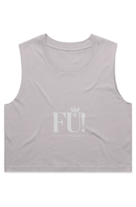 3D United – White Signal | Cropped Fit Tank