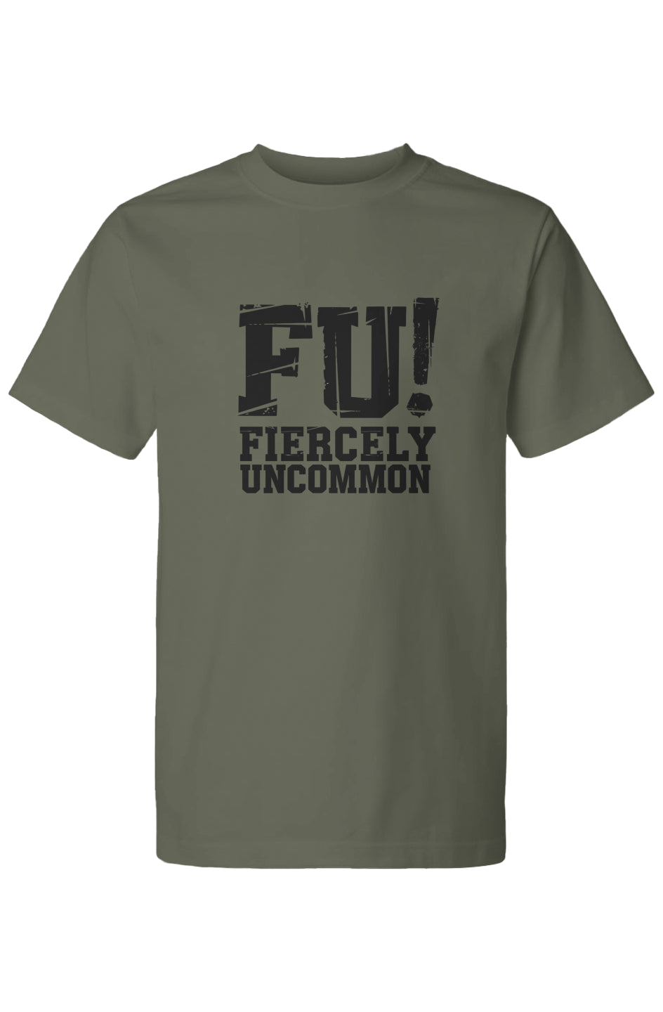 Skelter Fade Tee – Distressed FU! | Unisex Cotton Street Tee
