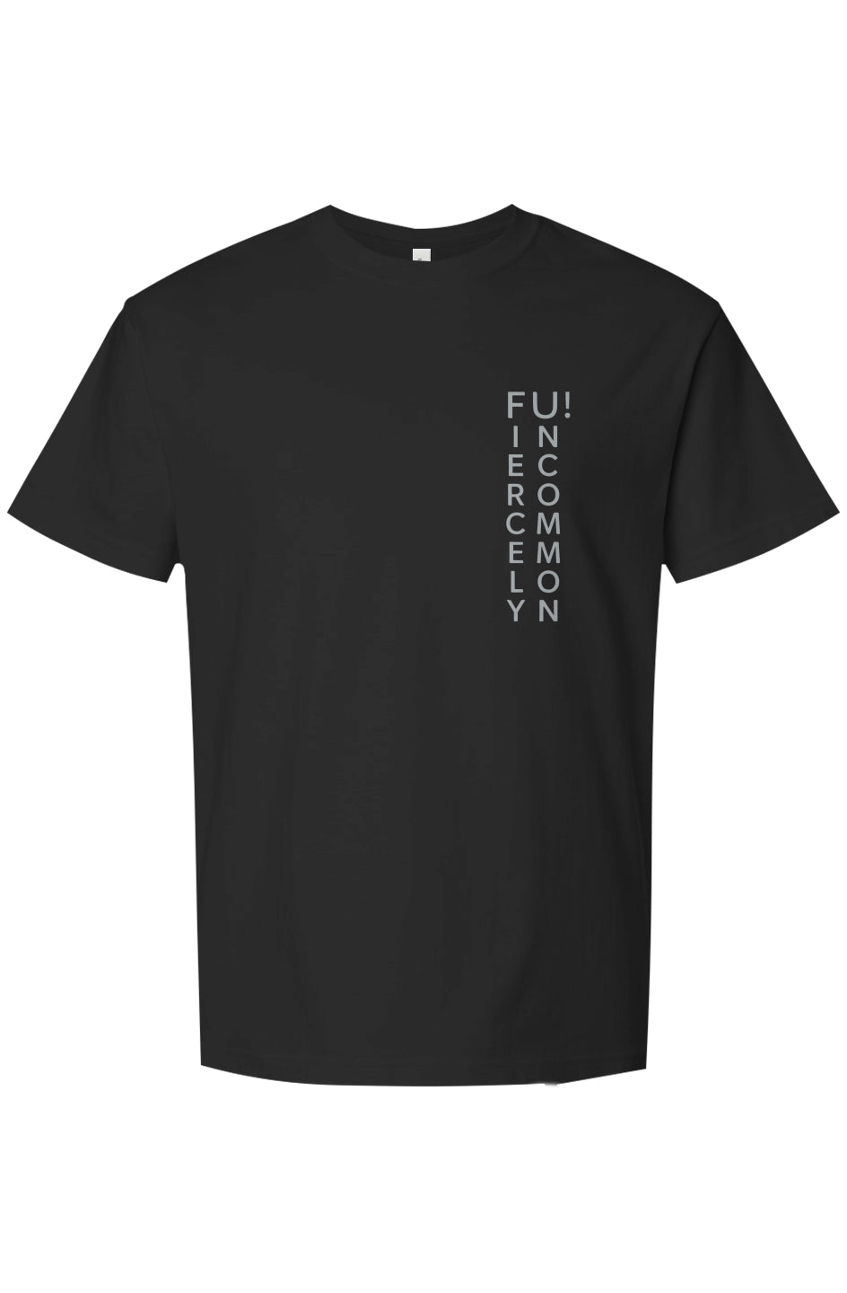 Vertical Name Drop – Silver Phoenix FD | Heavyweight Tee