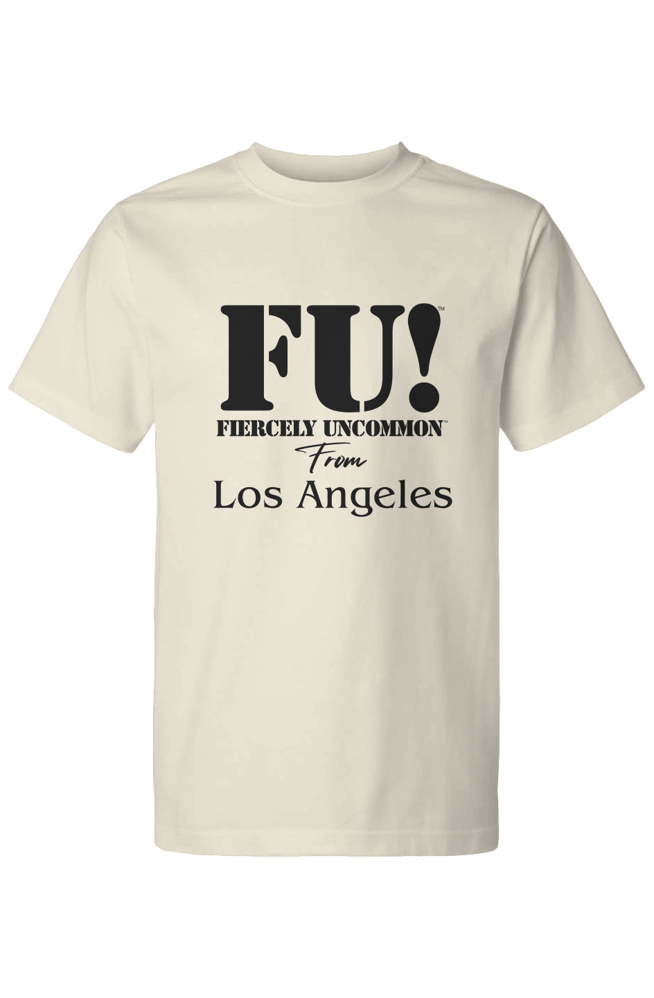 TCDF – Los Angeles Drop | Dual-Side Tee (Black Stencil)