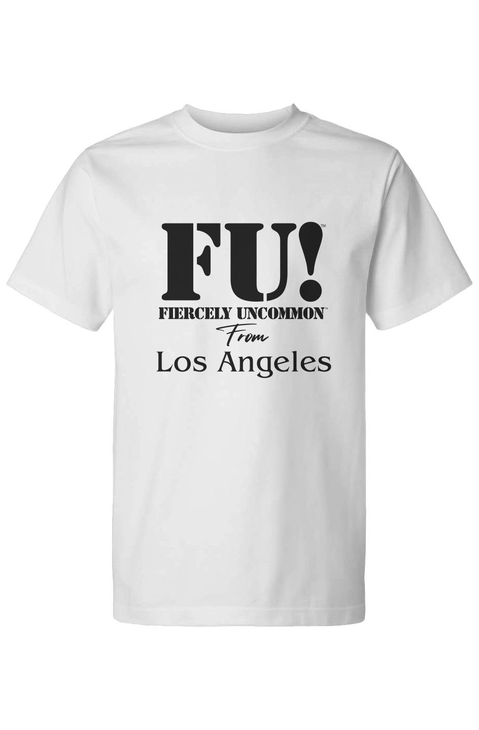 TCDF – Los Angeles Drop | Dual-Side Tee (Black Stencil)