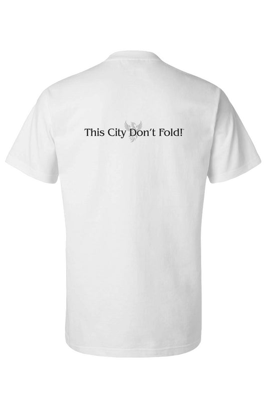 TCDF – Los Angeles Drop | Dual-Side Tee (Black Stencil)