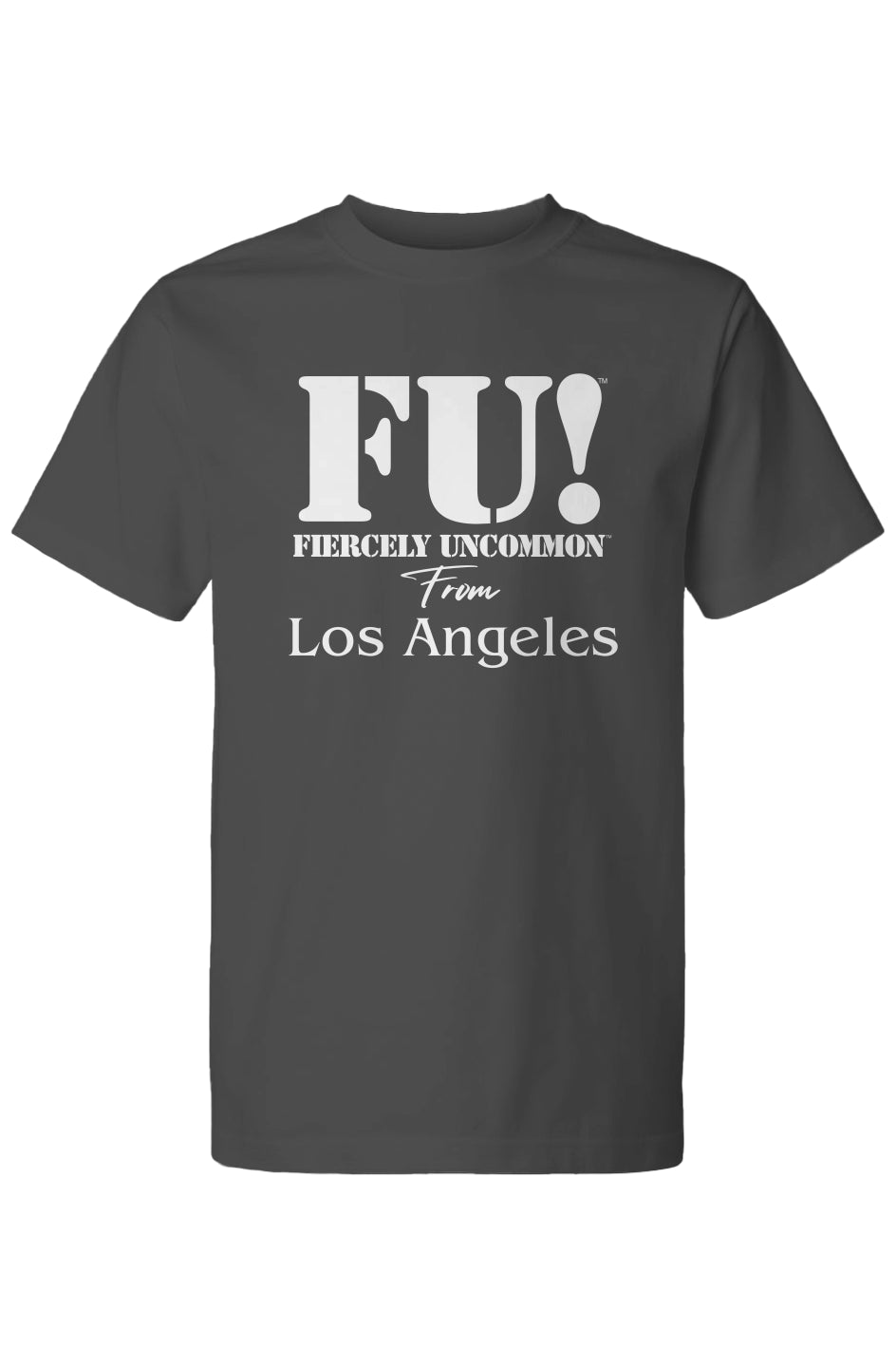 TCDF – Los Angeles Drop | Dual-Side Tee (White Stencil)