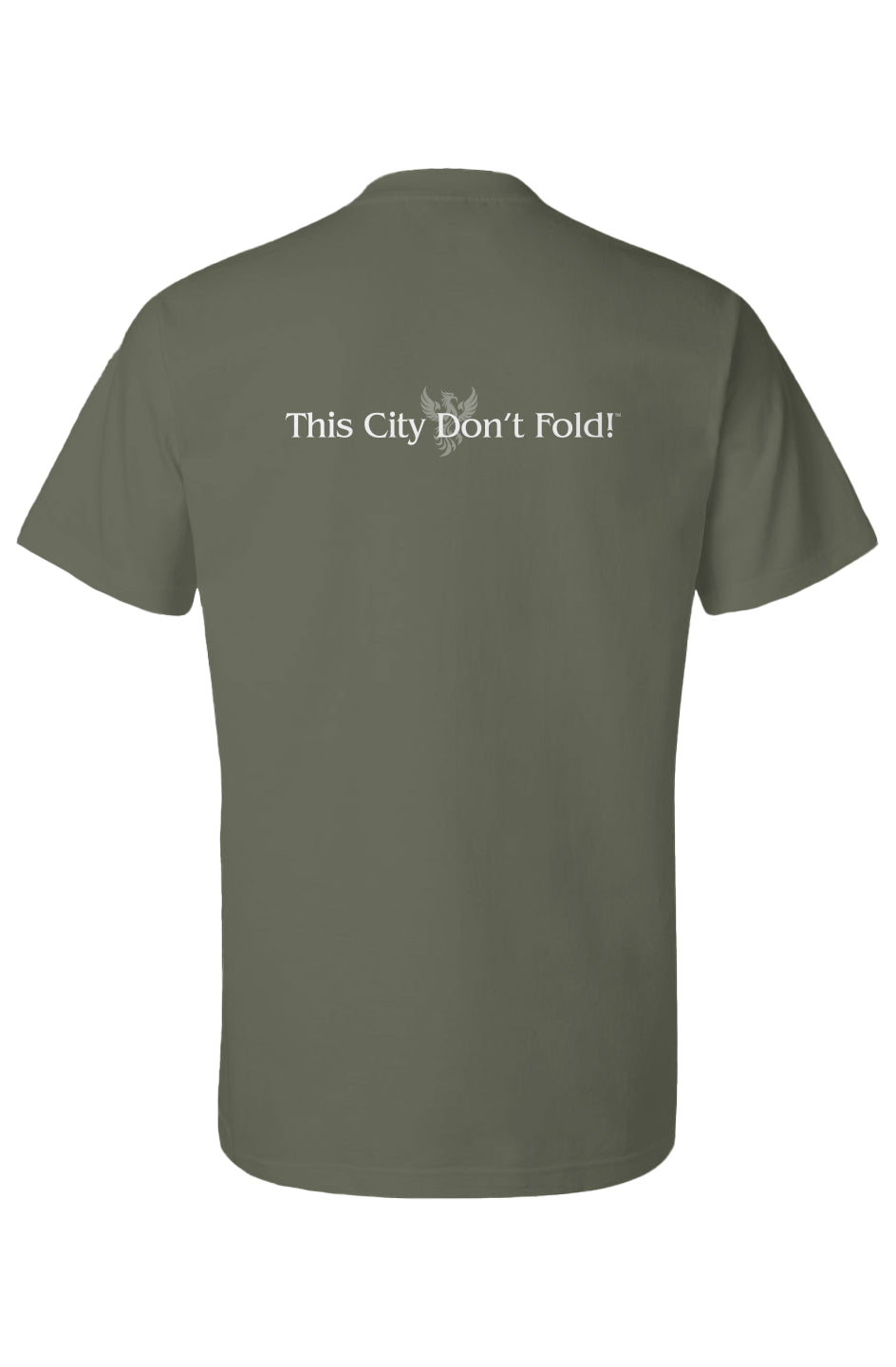 TCDF – Los Angeles Drop | Dual-Side Tee (White Stencil)