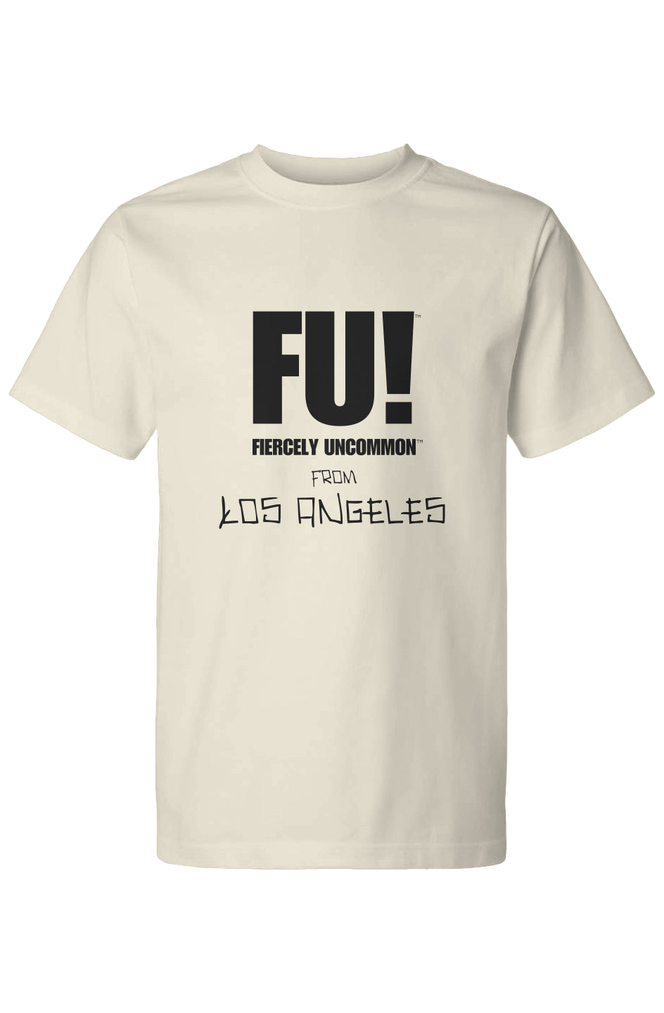 TCDF — Los Angeles Drop One-Side Street Tee | Black Impact / Calo Print