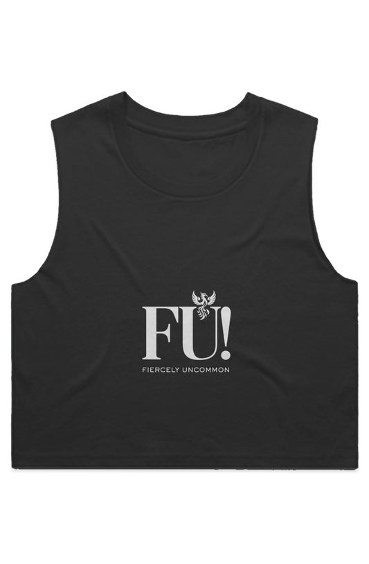 3D United – White Signal | Cropped Fit Tank