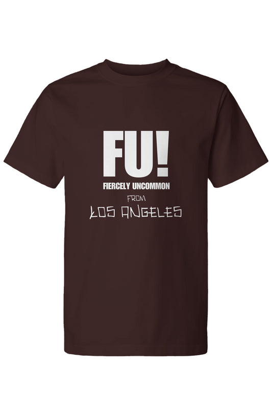 TCDF – Los Angeles Drop | 1-Side Heavyweight Street Tee (White Bold-Calo)