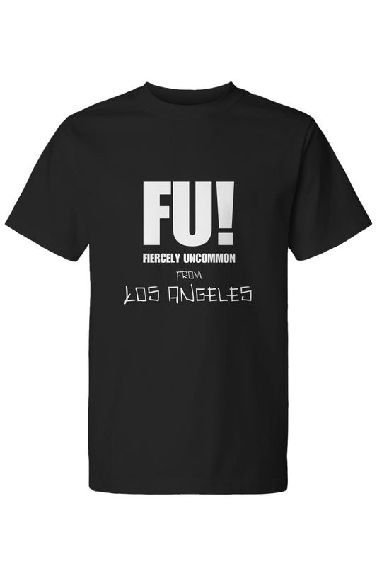TCDF – Los Angeles Drop | 1-Side Heavyweight Street Tee (White Bold-Calo)
