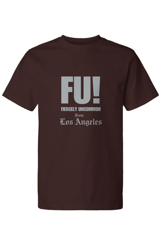 TCDF – Los Angeles Drop | 1-Side Heavyweight Street Tee (Silver Impact/Old E)