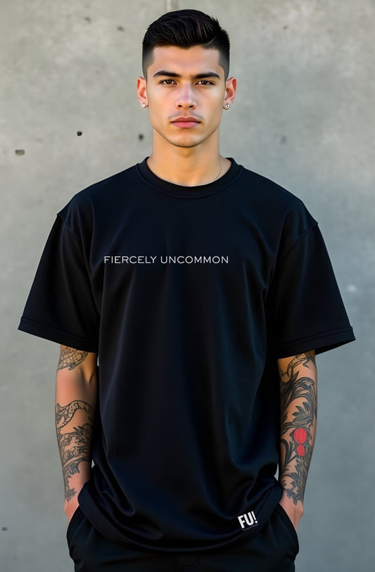 Signature FIERCELY UNCOMMON | Organic Cotton Heavyweight Tee
