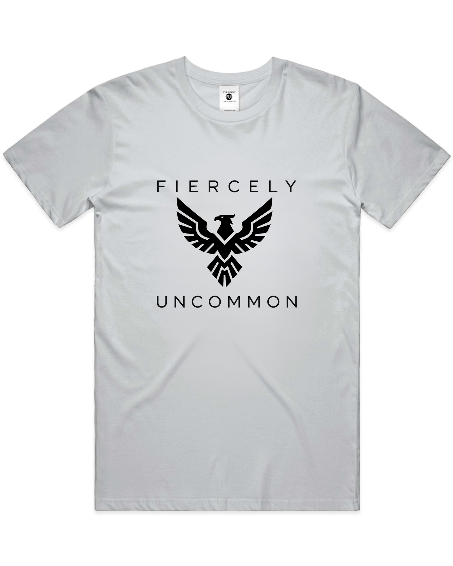 Core Collection Tee — Phoenix Crest (Front Only - Blk Font)