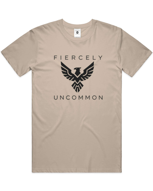 Core Collection Tee — Phoenix Crest (Front Only - Blk Font)