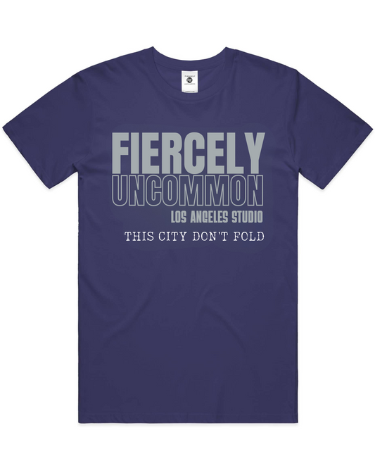 This City Don’t Fold Tee — Los Angeles Studio Edition (Grey Font)